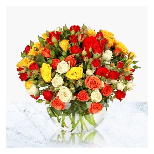 Miniature Rose Flower Vase